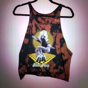 Vintage tank top crop beached out